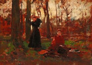 Jovenes En El Bosque