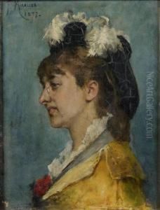 Portrait De Femme De Profil