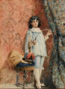 El Caballero Joven by Francisco Miralles Galup