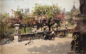 Le Jardin Du Luxembourg by Joaquin Miro
