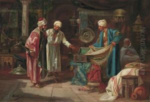 Scena Di Mercato Arabo