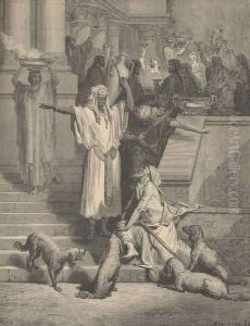 Lazarus And The Rich Man by Gustave Dore
