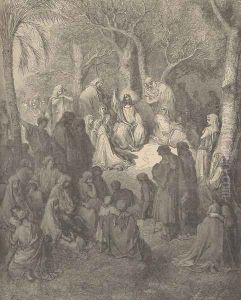 Sermon On The Mount by Gustave Dore