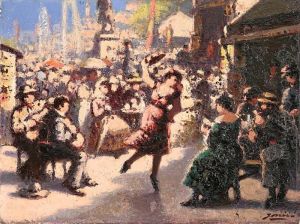 Baile Flamenco by Gaspar Miro Y Lleo