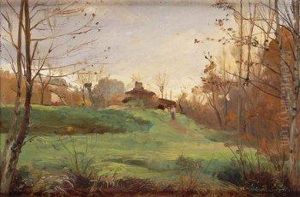 Paisaje by Gaspar Miro Y Lleo