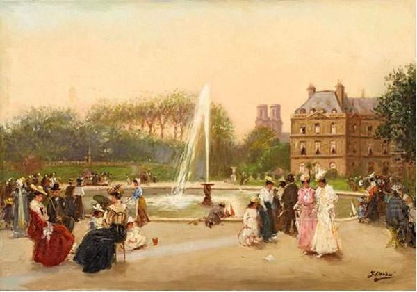 Le Jardin Du Luxembourg. - view 1