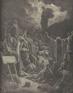 The Vision Of Ezekiel by Gustave Dore