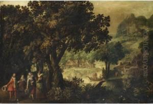 Passeggiata Galante Nel Bosco by Anton Mirou