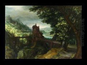 Landschaft Mit Castell by Anton Mirou