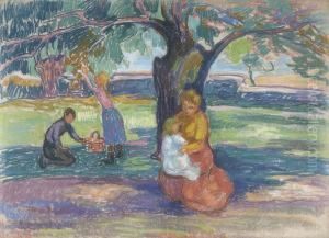 The Harvest by Jean Misceslas Peske