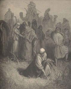 Ruth And Boaz by Gustave Dore