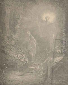 The Creation Of Eve by Gustave Dore