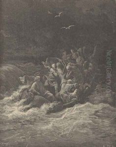 Christ Stilling The Tempest