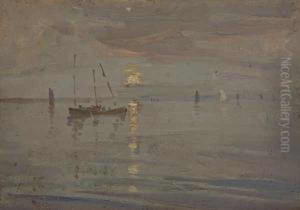 Boats At Dusk, Study - view 1