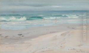 Summer Bathing by John Campbell Mitchell