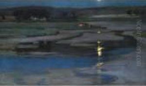 Near Kintallen Mill, Benderloch by John Campbell Mitchell