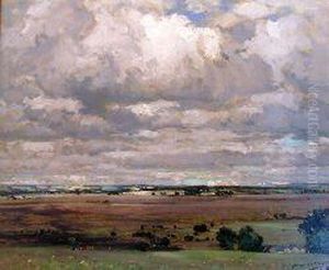 Cloudy Skies, Costorphine by John Campbell Mitchell