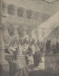 Belshazzar's Feast by Gustave Dore