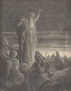 Ezekiel Prophesying by Gustave Dore