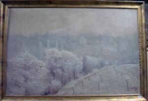 Paysage De Neige by Joseph Mittey