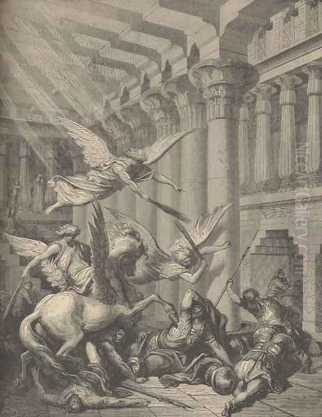 Heliodorus Punished In The Temple - view 1