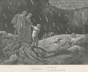 "Ser Brunetto! And are ye here?" (Canto XV., lines 28-29)