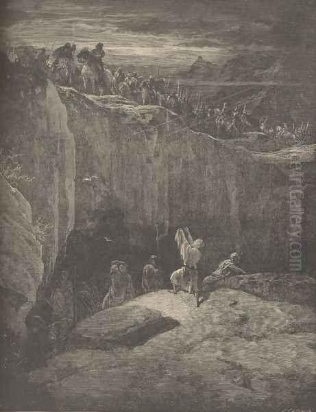 David Sparing Saul - view 1