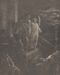 The Deliverance Of St. Peter by Gustave Dore