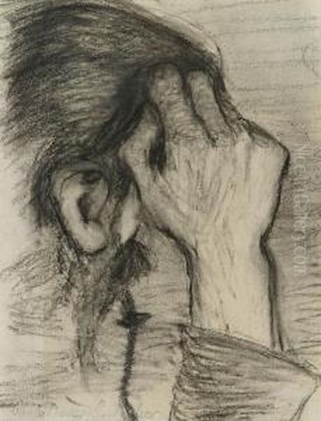 Studie Nach Einer Hand(otto Modersohn) - view 1