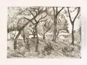 Landschaft Unter Baumen.
Kaltnadelradierung Auf Festem Japan. 9,9 X 13,8 Cm. Um 1902. Mit Der
Signatur Des Druckers Otto Felsing. Landschaft Unter Baumen.
Kaltnadelradierung Auf Festem Japan. 9,9 X 13,8 Cm. Um 1902. Mit Der
Signatur Des Druckers Otto Felsing.