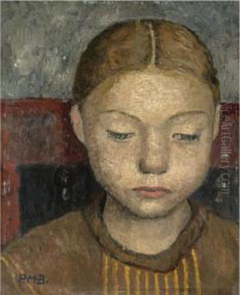 Property From A Private American Collection
 

 
 
 

 
 Kopf Eines Auf Einem Stuhl Sitzenden Madchens (head Of A Girl Sitting On A Chair) - view 1