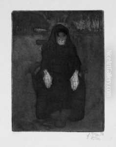 Sitzende Alte by Paula Modersohn-Becker