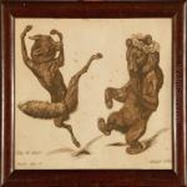 Two Animal Scenes - view 1