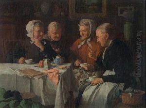 Tea Timegossip by Louis Charles Moeller