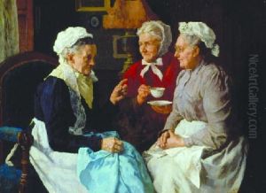 Gossips by Louis Charles Moeller