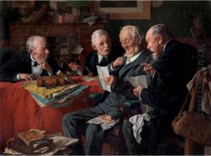 Reading The Will by Louis Charles Moeller