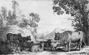 Die Herde by Claes Cornelisz Moeyaert