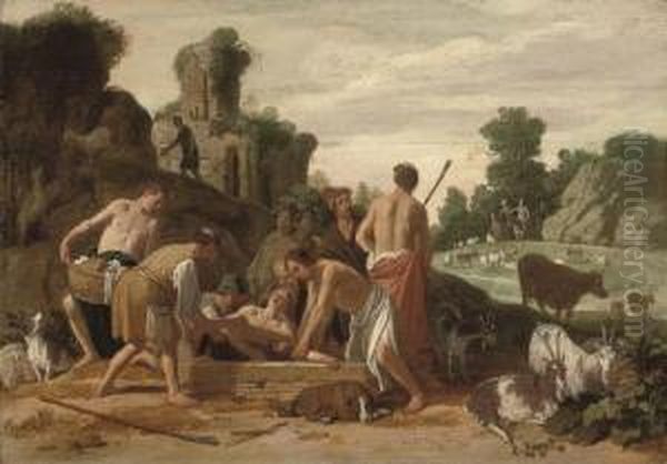 Joseph Being Lowered Into The Well - view 1