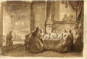 The Last Supper by Claes Cornelisz Moeyaert