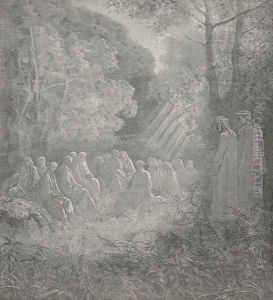 Here chanting I beheld those spirits sit (Canto VII., line 91)
