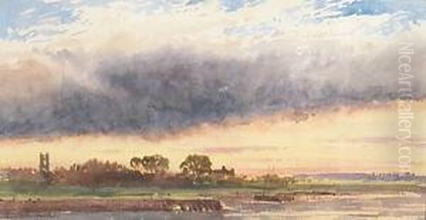 Evening At Walberswick - view 1