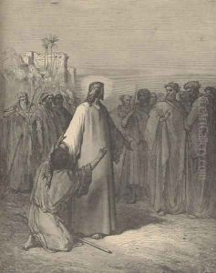 The Dumb Man Possessed by Gustave Dore