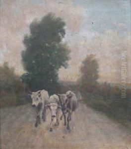 Return From The Pasture by Nicolae Petrescu Mogos
