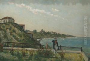 At The Shore by Nicolae Petrescu Mogos