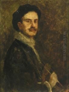 Selfportrait by Nicolae Petrescu Mogos