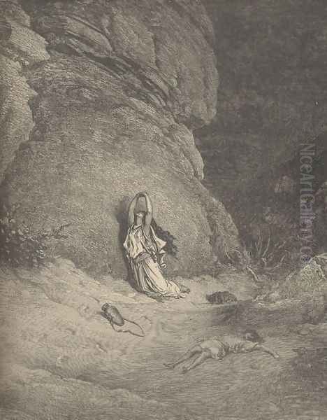 Hagar In The Wilderness - view 1