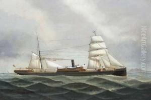 The British-registered Steamer Anglo-indian Outward Bound Forargentina