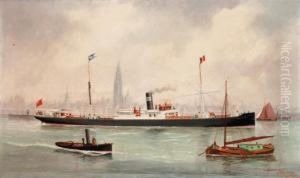 The Anna Moore Arriving At Antwerp
