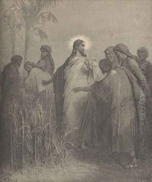 The Disciples Plucking Corn On The Sabbath - view 1