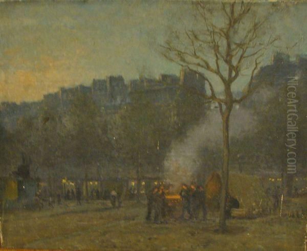 Vue Nocturne, Le Brasero - view 1